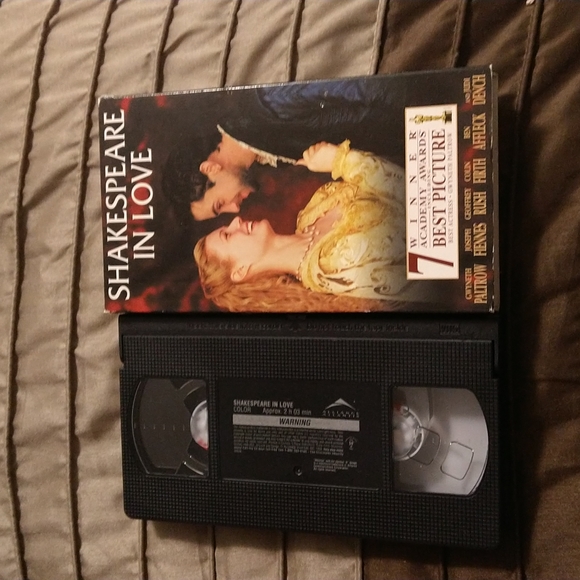 6/$15 Shakespeare in love VHS movie - Picture 4 of 4